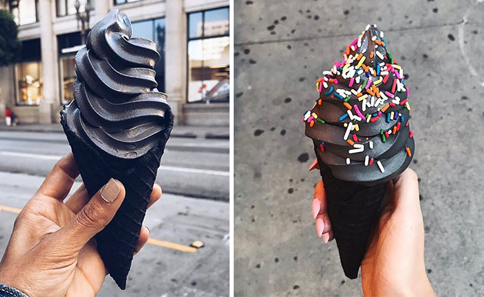 Al fin ha llegado el helado negro, tan oscuro como tu alma