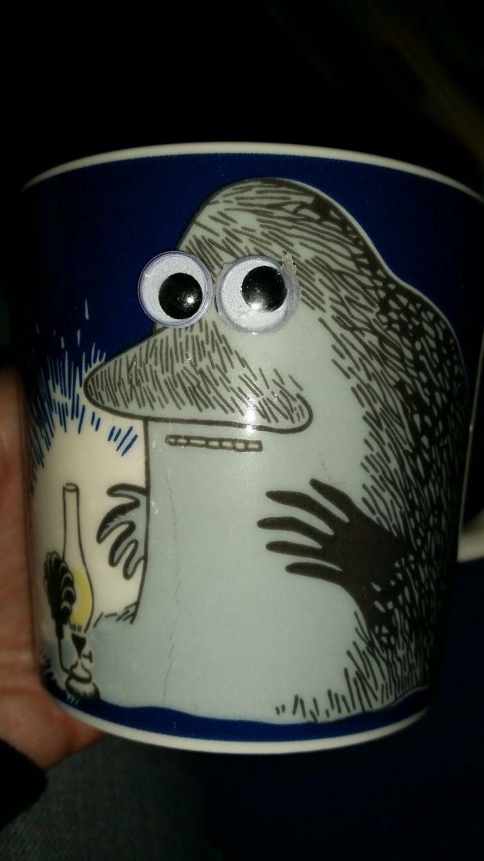 I Have Been Depressed. My Kids Chose To Tune Up My Coffee Mug To Cheer Me Up.