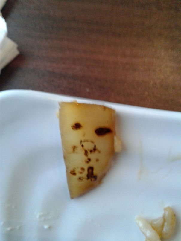 Piece Of Onion On My Plate