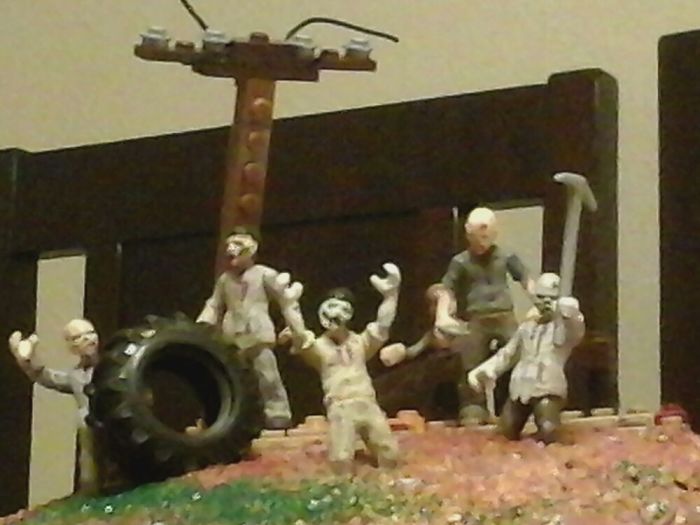 Lego Call Of Duty Zombies Cake For Son's 10th Birthday