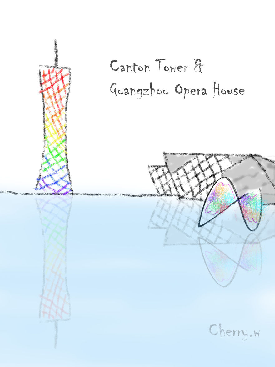 Last Year's "butterfly" During The Light Festival In Guangzhou, China