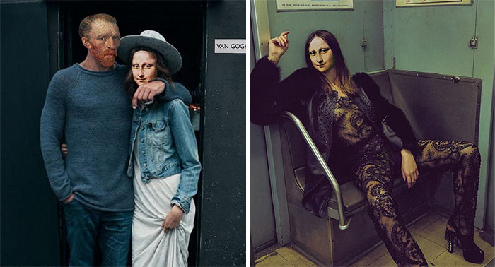 Si los iconos de la historia del Arte fueran hipsters