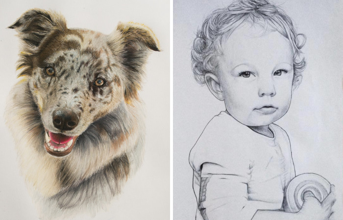 I Do Stylized Photorealistic Time Lapse Drawings