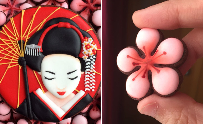 My Latest Cookies Are Inspired By Spring In Japan