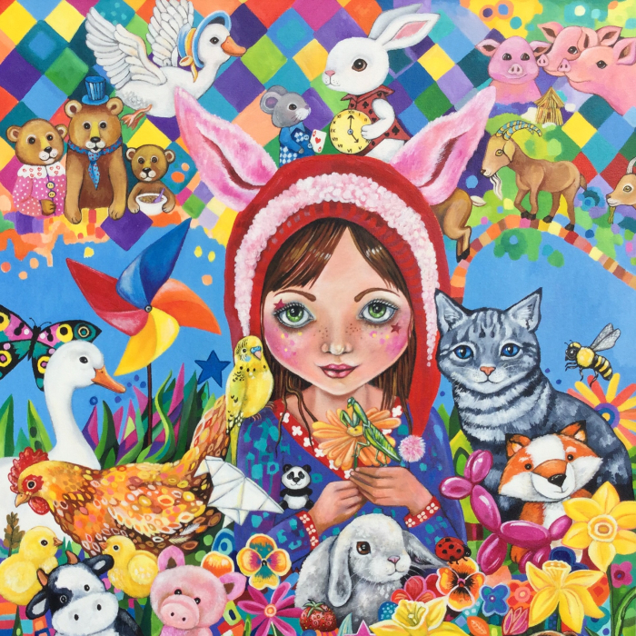 I Paint Stories Using Fairytale Symbolism To Explore My Journey To Veganism