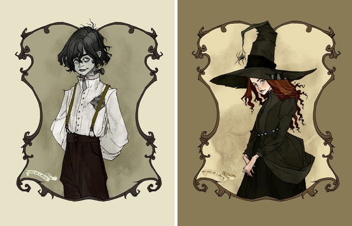 Creepy Portraits Of Little Monsters