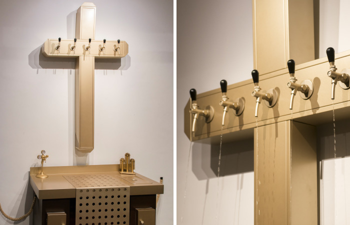 I Made This Beer Altar To Celebrate The End Of Lent