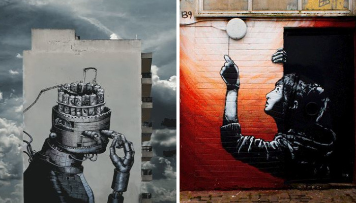 Spanish Photographer A.l. Crego Turns Street Art Graffiti Into Animated Gifs