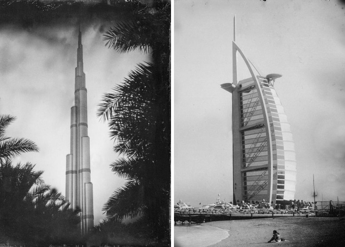 Couple Uses A Retro Process To Photograph Dubai