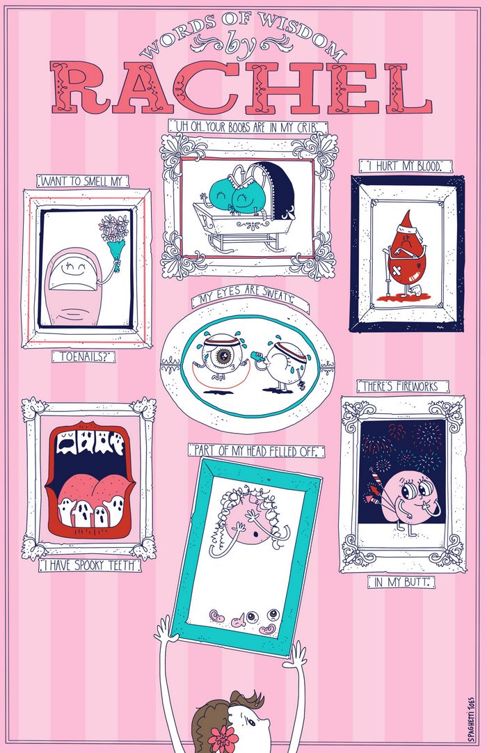 Dad Turns His Daughter’s Sayings Into Illustrations