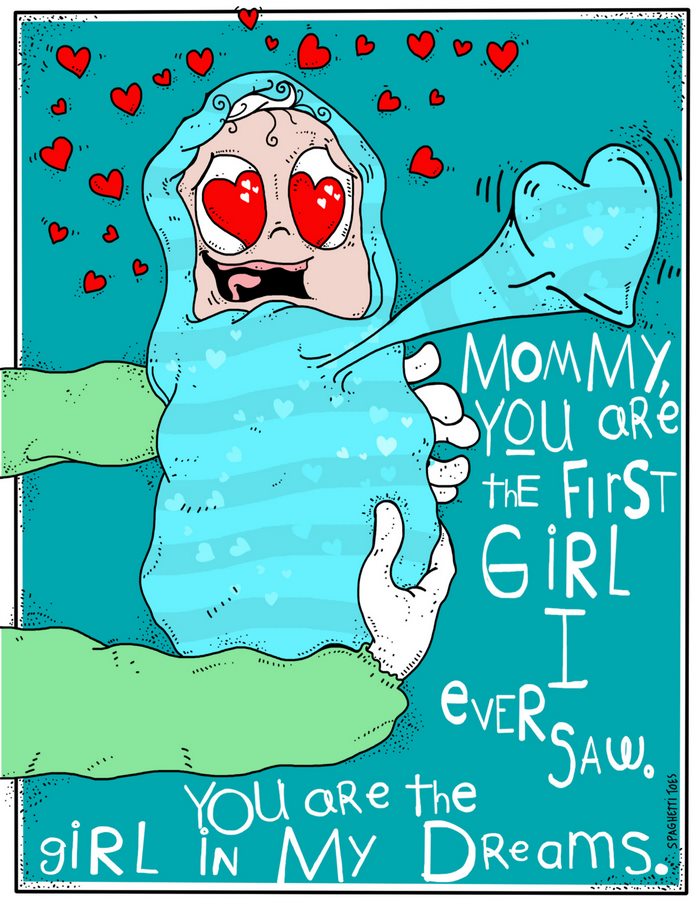 Dad Turns His Daughter’s Sayings Into Illustrations