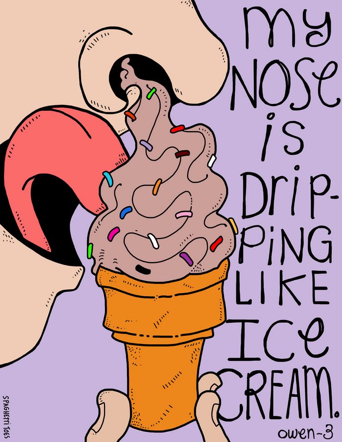 Dad Turns His Daughter’s Sayings Into Illustrations