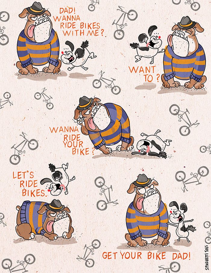 Dad Turns His Daughter’s Sayings Into Illustrations