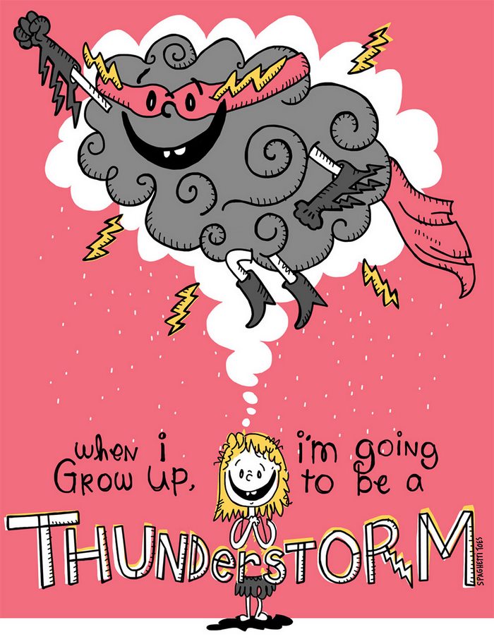 Dad Turns His Daughter’s Sayings Into Illustrations