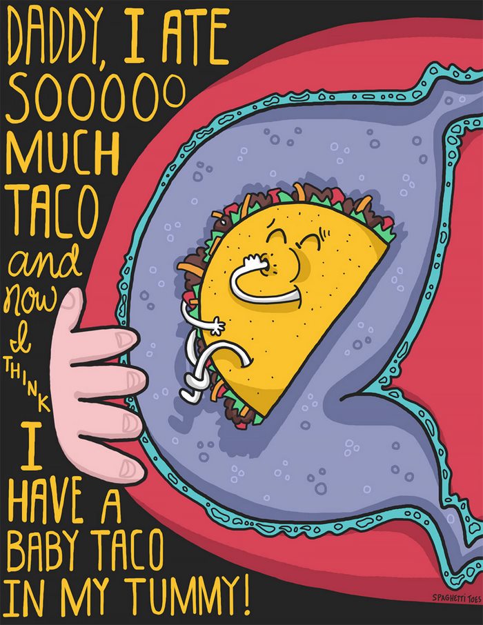 Dad Turns His Daughter’s Sayings Into Illustrations