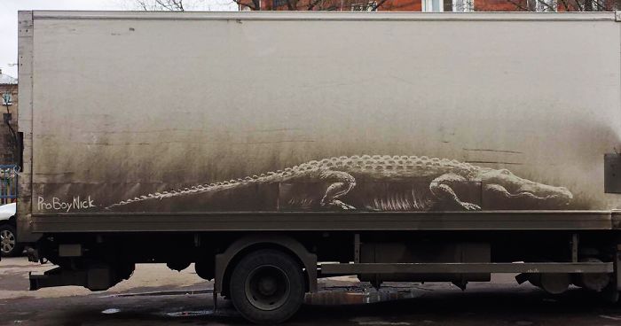 Dirty Car Owners Find Their Cars “Vandalized” With Amazing Drawings, And Your Car May Be Next!