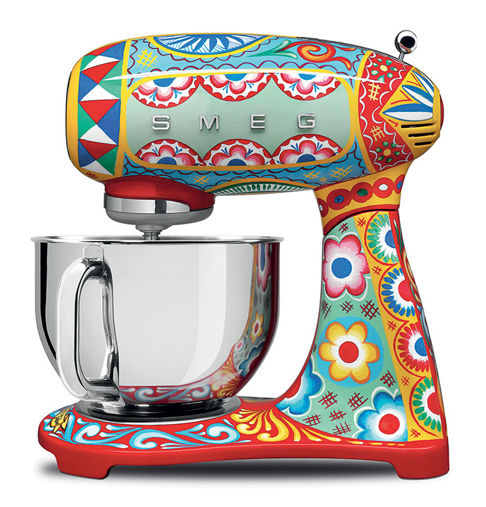 Dolce & Gabbana Is Releasing A Line Of Kitchen Appliances Decorated With Sicilian Motifs