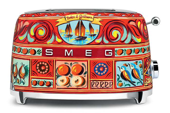 Dolce & Gabbana Is Releasing A Line Of Kitchen Appliances Decorated With Sicilian Motifs