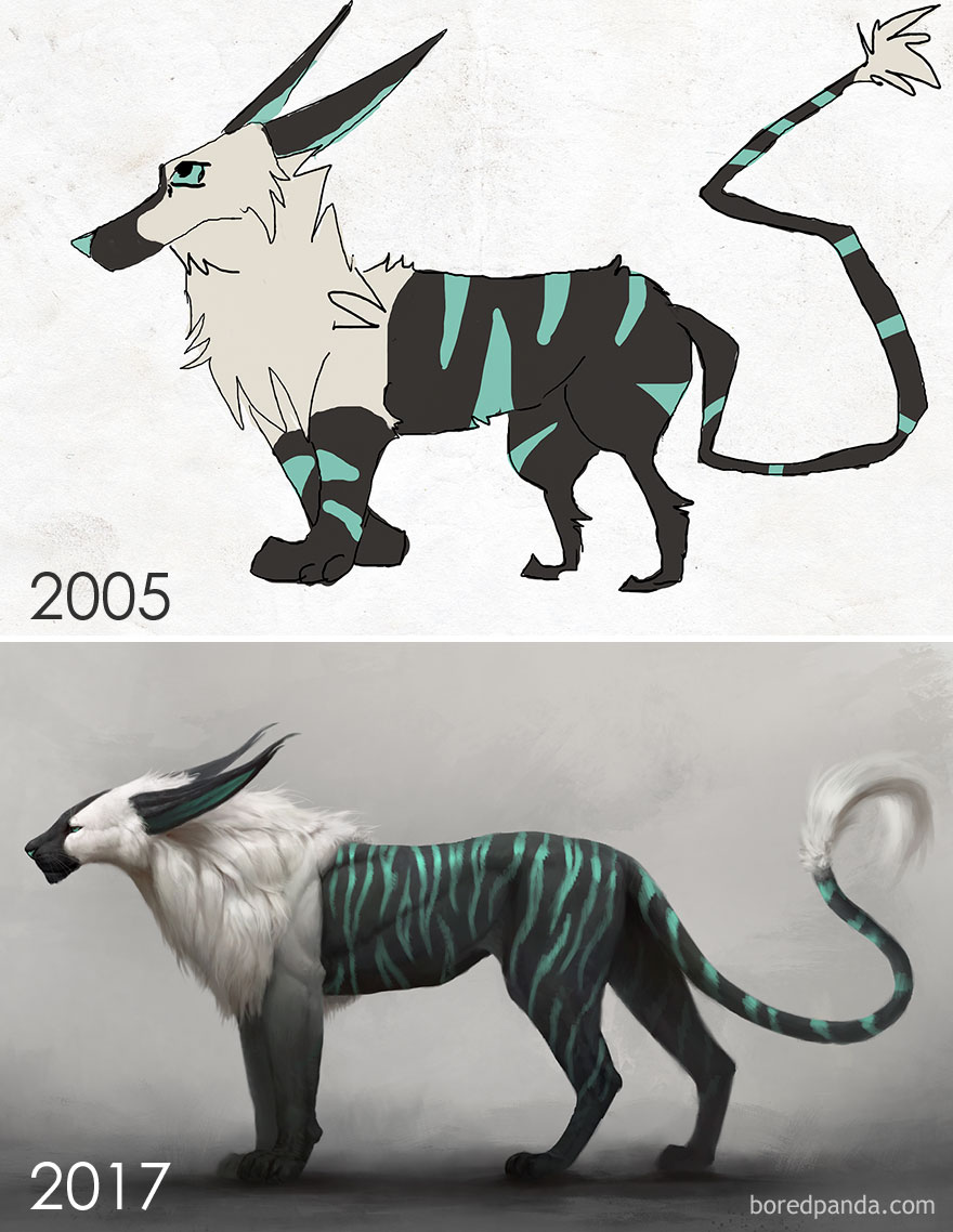 2005 Vs 2017 By Jade Mere