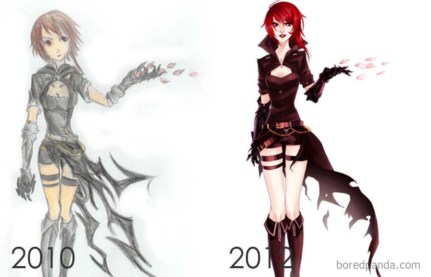 2010 Vs 2012 By Vonnabeee
