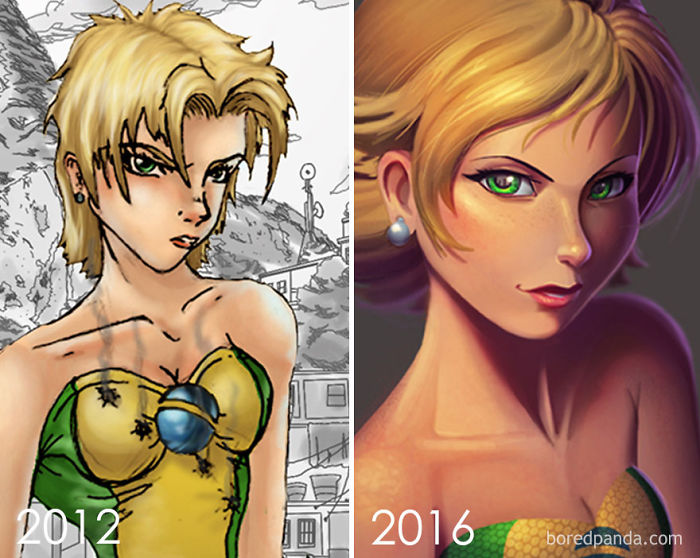 Redraw After 4 Years By Idylean