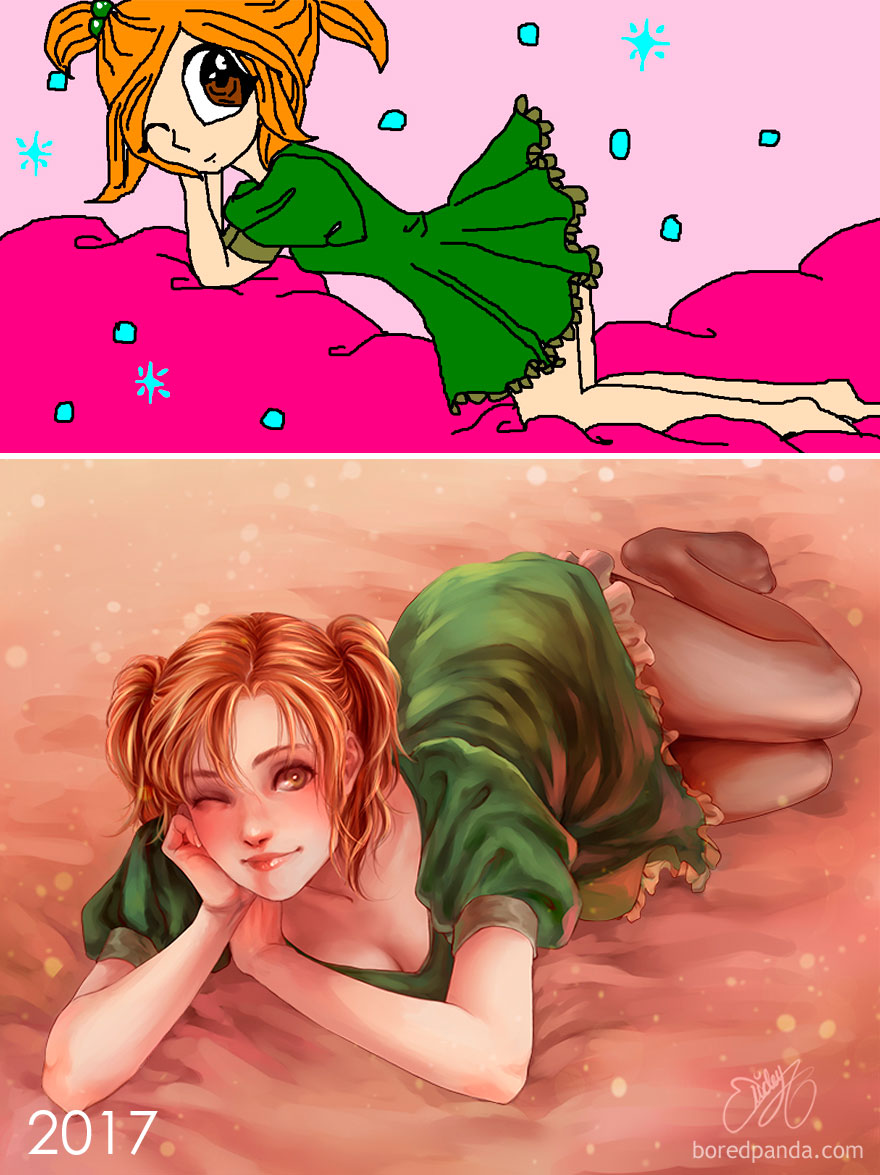 The First Time I Touched A Computer Vs 2017 By Eriday