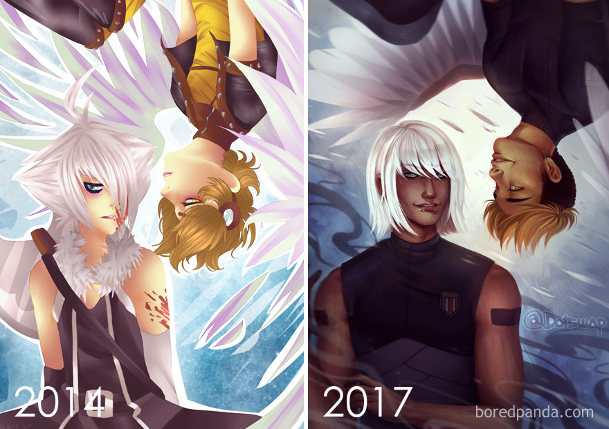 Re-Render Of A 3 Year Old Drawing By Dotswap