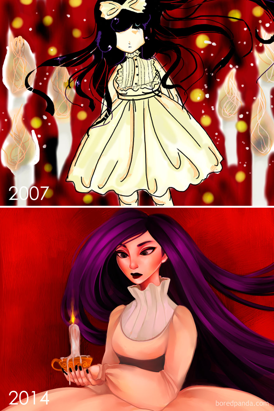 2007 Vs 2014 By Akaito