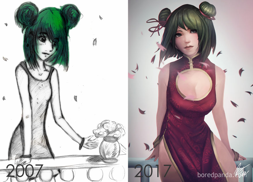 Found A 10 Year Old Pic I Was Really Proud Of Back Then And Gave It A Quick Reimagining By Milkcognac