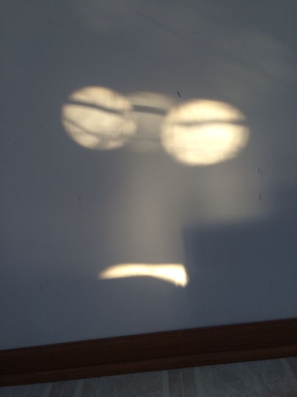 Saw This While Walking Down The Stairs... Had To Take A Picture