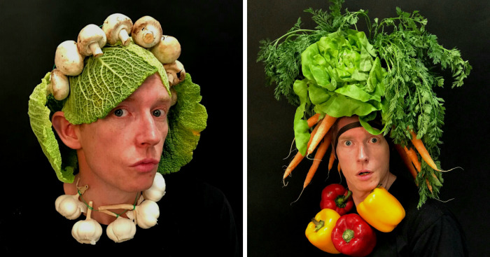 Arcimboldo Veggie Fashion Serie