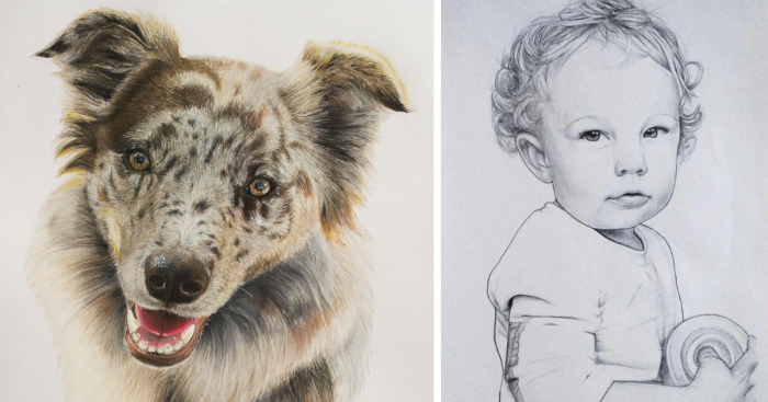 I Do Stylized Photorealistic Time Lapse Drawings