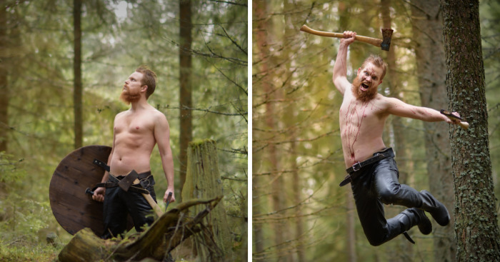 My Husband – A Very Real Swedish Viking In The Cold And Deep Forest Of The North