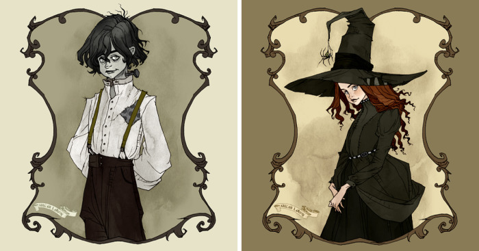 Creepy Portraits Of Little Monsters