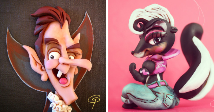 Whimsical Polymer Clay Sculptures I Sculpt To Fill My Heart