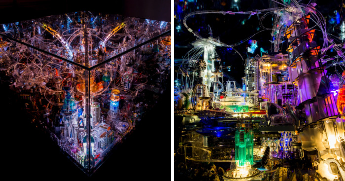 Recycled Future – Artwork From 25,000 Pieces Reminding Of The Vast Amount Of Waste We Produce