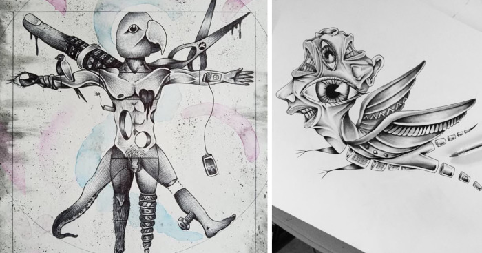 I Turn My Anxiety Into Surrealistic Art