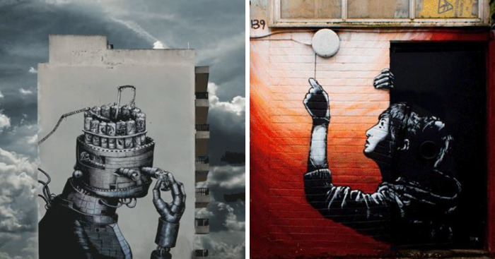 Spanish Photographer A.l. Crego Turns Street Art Graffiti Into Animated Gifs