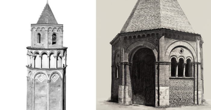 My Fifty Shades Of Graphite: Incredibly Realistic Drawings Of Historical Buildings