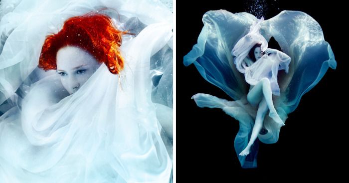 This Photographer Creates Magic Underwater With His “Fire In The Sky” Series