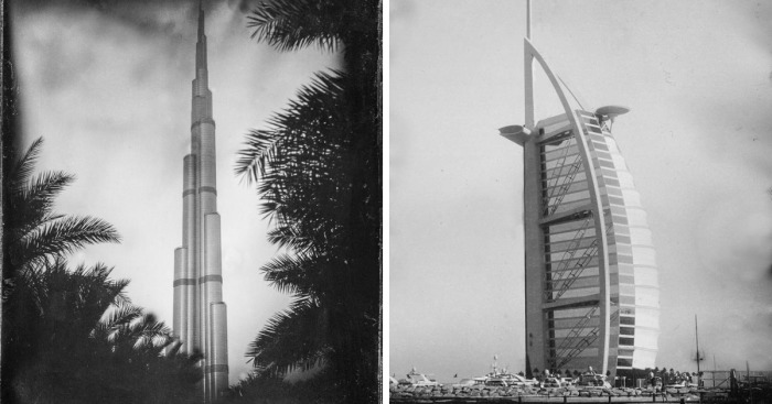 Couple Uses A Retro Process To Photograph Dubai