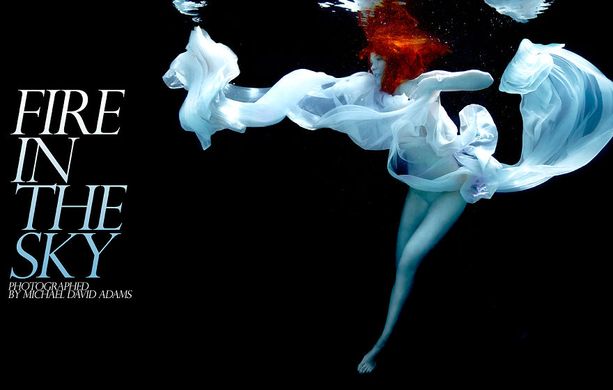 This Photographer Creates Magic Underwater With His "Fire In The Sky" Series This Photographer Creates Magic Underwater With His "Fire In The Sky" Series