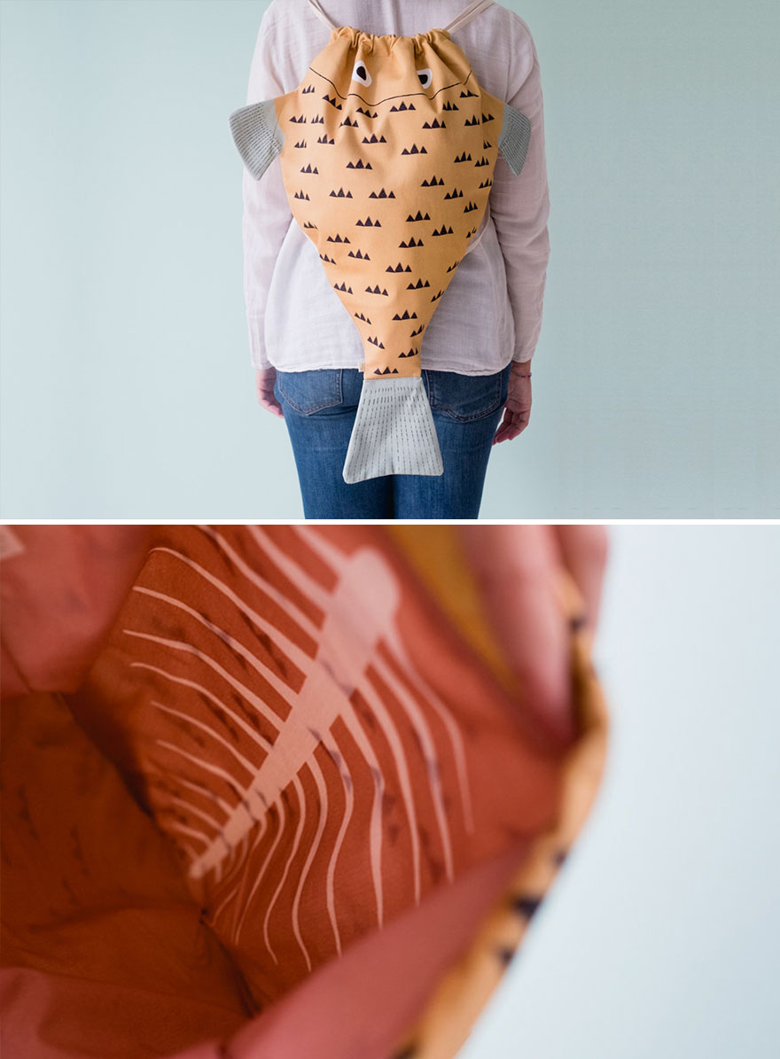 Mustard Monkfish Backpack