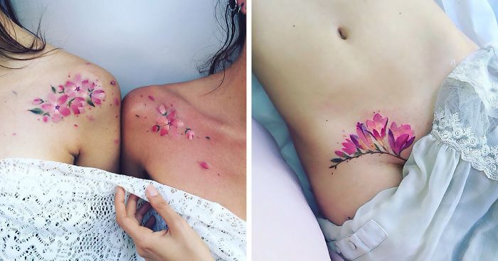 30 Floral Tattoo Artists Who Will Make You Want To Get Inked