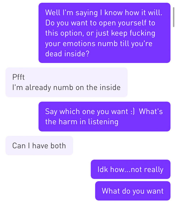 Woman Asks Someone To Have Sex With Her To Get Over Her Ex, And This Man's Response Blew Her Away