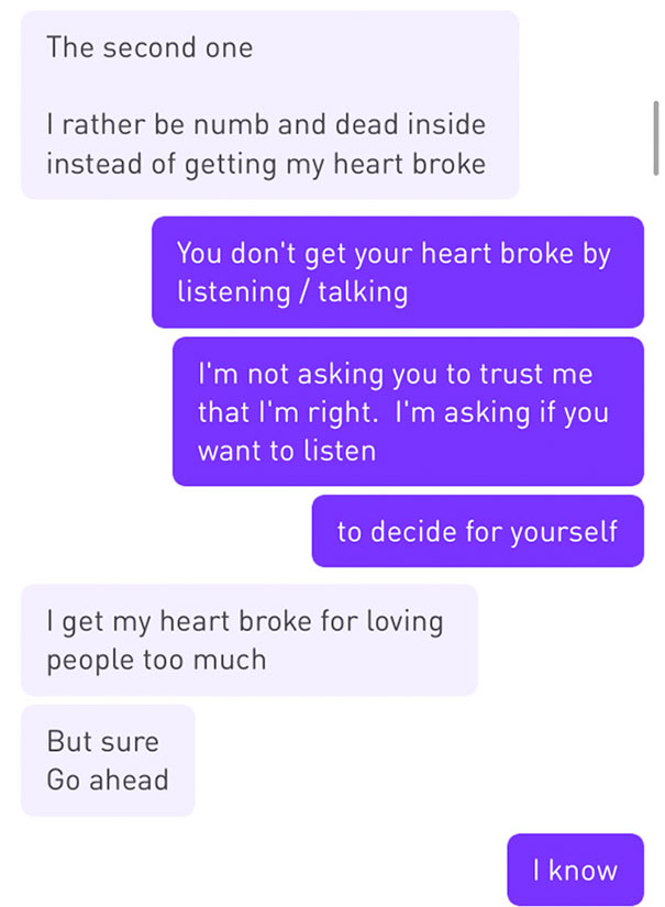 Woman Asks Someone To Have Sex With Her To Get Over Her Ex, And This Man's Response Blew Her Away