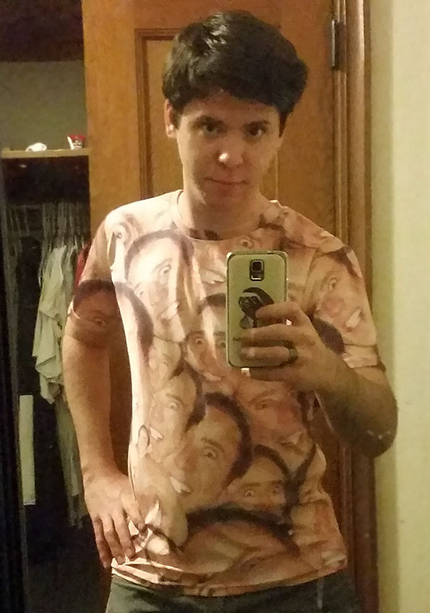 So I Drunk-Bought That Nic Cage Shirt. Best Purchase I've Ever Made