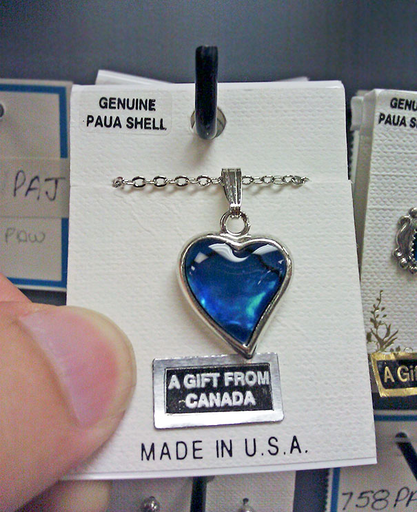 I Stumbled Across This In Canada. Oh, The Irony!