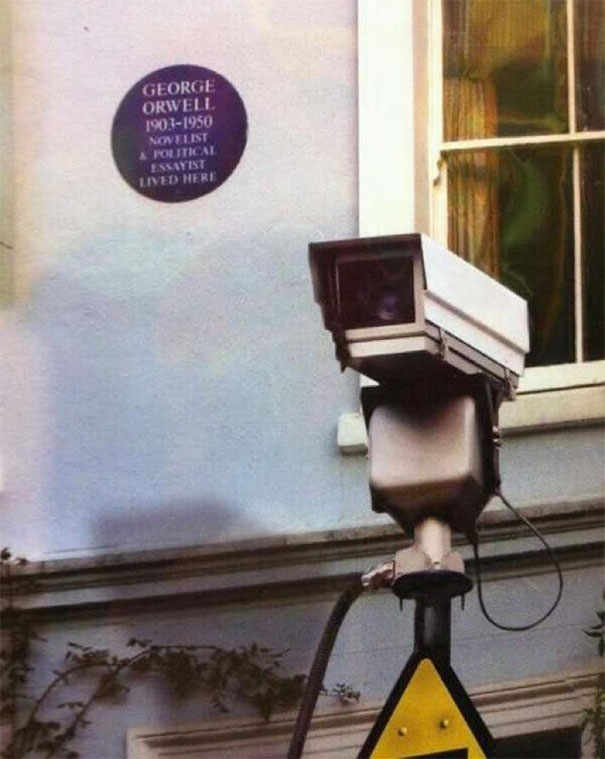 George Orwell Lived Here
