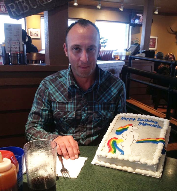 My Mom Has Always Been Artistic When It Comes To Decorating Cakes, This Will Always Be My Favorite. "Jeffaroonie" Didn't Appreciate It As Much As The Rest Of Us